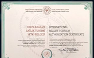 Zertifikat für internationalen Gesundheitstourismus