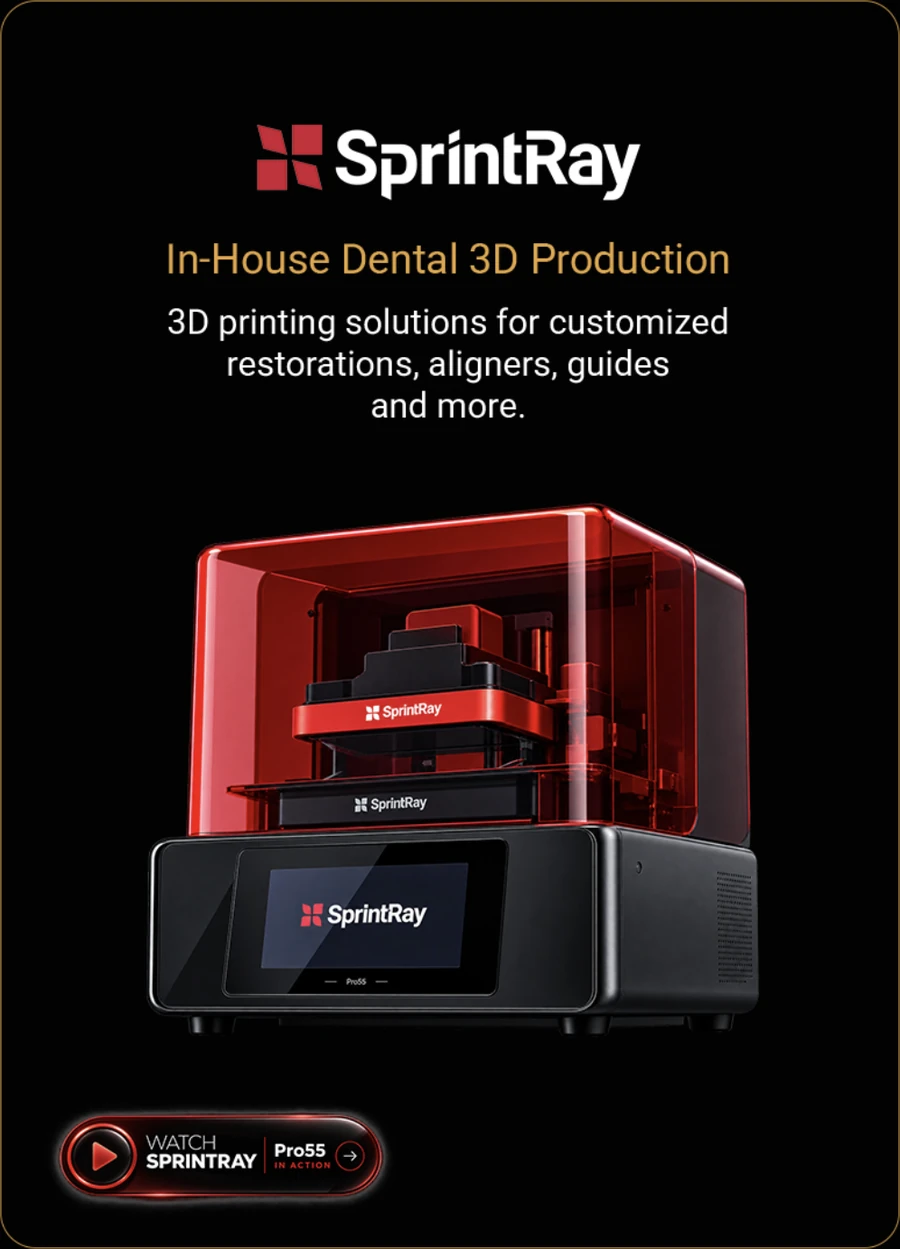 Praxisinterne 3D-Fertigung mit SprintRay